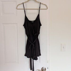 Black Lulus Romper